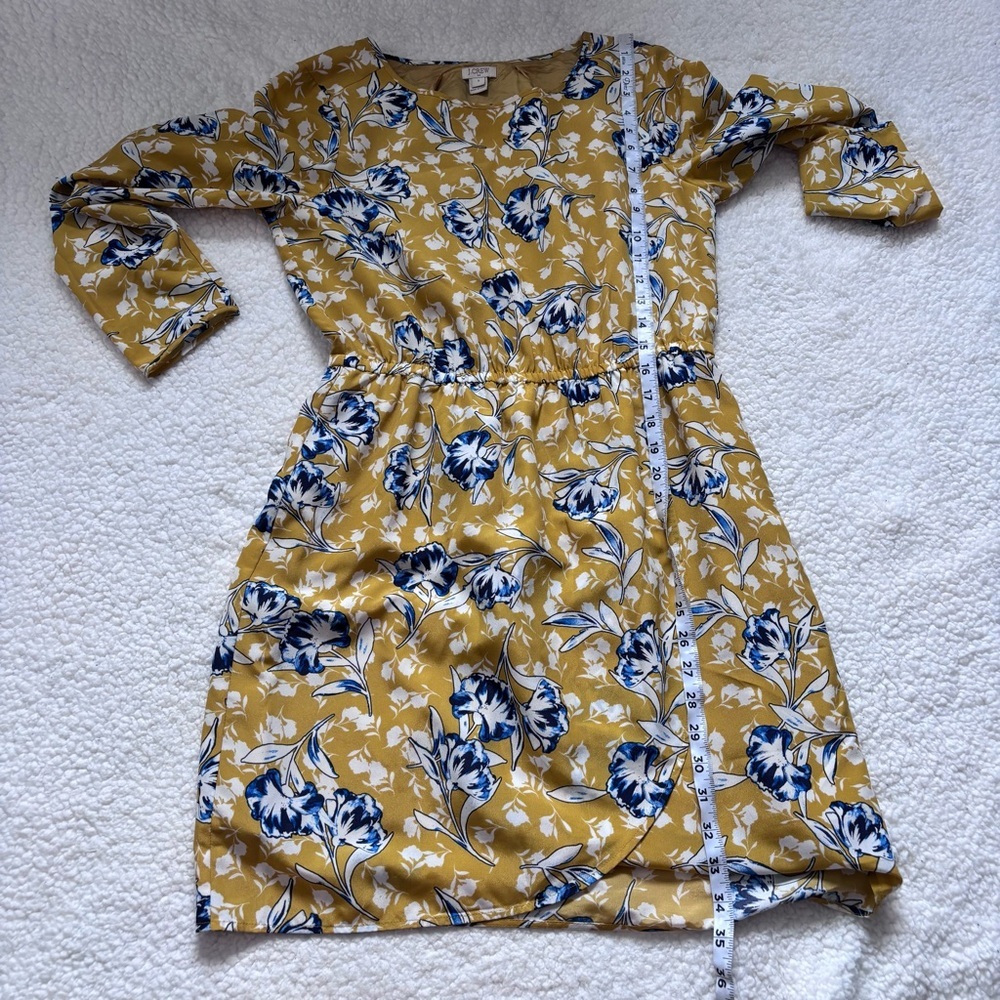 J Crew Women’s Yellow Floral dress size 6 - Picture 9 of 9